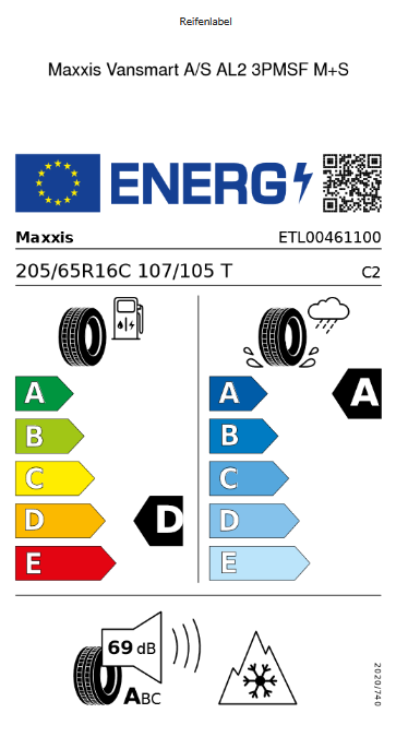 
                      
                        Ganzjahres Transporterreifen Maxxis Vansmart A/S AL2
                      
                    