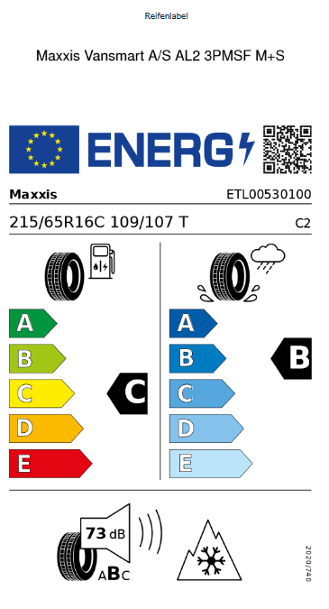 
                      
                        Ganzjahres Transporterreifen Maxxis Vansmart A/S AL2
                      
                    