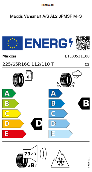 
                      
                        Ganzjahres Transporterreifen Maxxis Vansmart A/S AL2
                      
                    